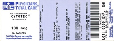 Image Of 100 Mcg Package Label (Package Label)